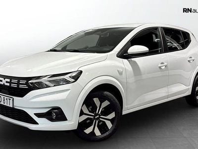 Vit Ny 2025 Dacia Sandero Expression Halvkombi | 219 000 kr (Marknadspris)