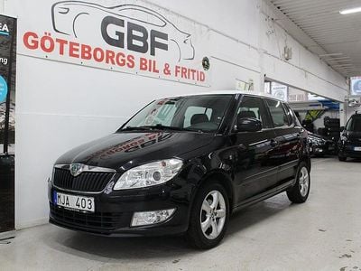 Begagnad Skoda Fabia Elegance 86 HK (63 kW) 2012 Svartmet Halvkombi