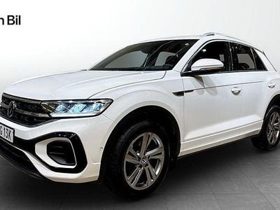 Vit Begagnad 2024 VW T-Roc R-line SUV | 379 900 kr (Dyr)