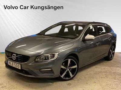 Grå Begagnad 2018 Volvo V60 R-Design Kombi | 229 900 kr (Marknadspris)