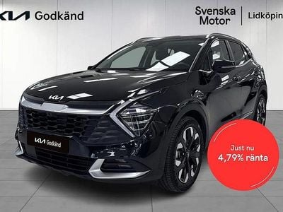 Svart Begagnad 2022 Kia Sportage Advance SUV | 369 200 kr (Marknadspris)