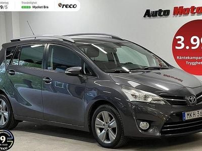 Begagnad Toyota Verso 112 HK (82 kW) 2014 Mörkgrå Minibuss