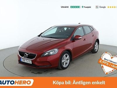 Begagnad Volvo V40 Kinetic 124 HK (91 kW) 2016 Röd Kombi