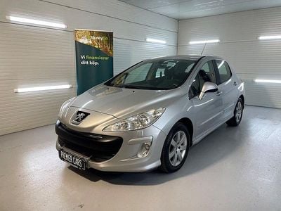 Ljusgrå Begagnad 2008 Peugeot 308 Halvkombi | 29 900 kr (Lite dyr)