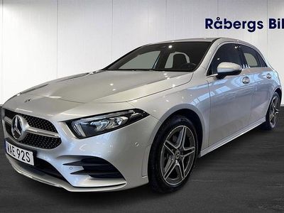 Silver Begagnad 2022 Mercedes A250 AMG line Halvkombi | 309 800 kr (Marknadspris)