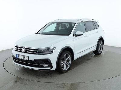 Begagnad VW Tiguan Allspace R-line 200 HK (147 kW) 2018 Vit SUV
