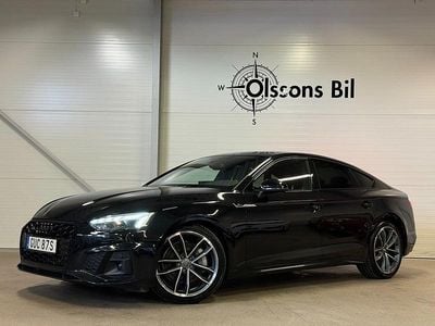 Svart Begagnad 2020 Audi A5 Sportback S-Line Halvkombi | 369 900 kr (Dyr)