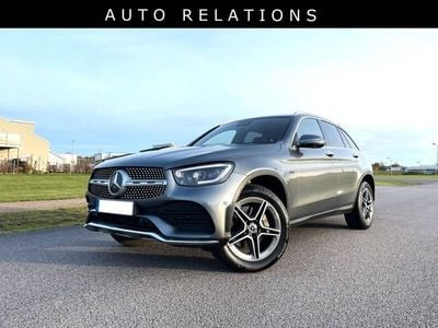 Begagnad Mercedes GLC300e AMG 334 HK (245 kW) 2021 Mörk grå selenitgrå metallic SUV
