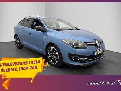 Blå Begagnad 2015 Renault Mégane III | 108 900 kr
