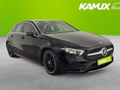 Svart Begagnad 2021 Mercedes A200 AMG Halvkombi | 242 800 kr (Bra pris)