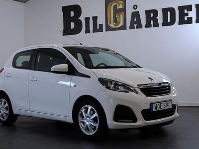 Begagnad Peugeot 108 70 HK (51 kW) 2015 Vit Halvkombi