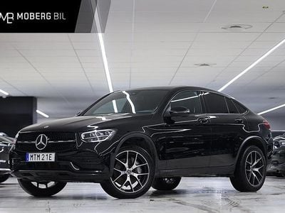 Svart Begagnad 2022 Mercedes GLC300e AMG Sportkupé | 549 900 kr (Lite dyr)