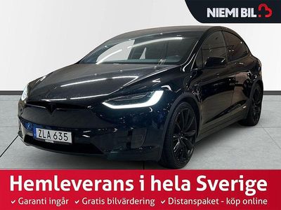 Svart Begagnad 2018 Tesla Model X SUV | 444 900 kr (Dyr)