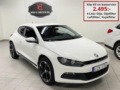 Begagnad VW Scirocco 161 HK (118 kW) 2011 Vit Sportkupé