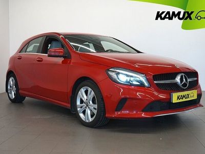 begagnad Mercedes A180 7G-DCT 122hp 2018 Keyless Backkamera Carplay Light & Sight