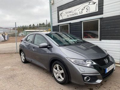 Mörkgrå Begagnad 2016 Honda Civic Sport Halvkombi | 144 900 kr