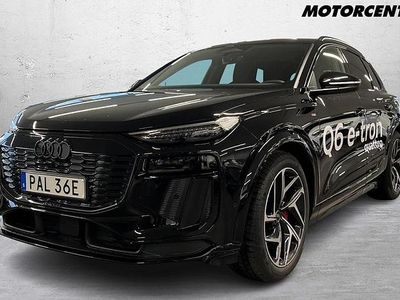 Begagnad Audi Q6 e-tron S-Line 284 kW (387 HK) 2025 Svart SUV