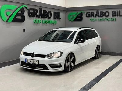 Vit Begagnad 2016 VW Golf VII R-line Kombi | 99 900 kr (Bra pris)