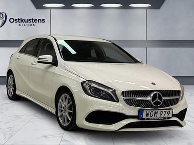 Begagnad Mercedes A180 Style 122 HK (89 kW) 2018 Vit Halvkombi