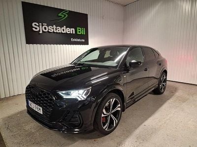 Svart Begagnad 2022 Audi Q3 Sportback S-Line SUV | 359 900 kr