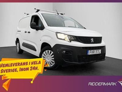 Vit Begagnad 2020 Peugeot Partner Minibuss | 189 800 kr (Lite dyr)