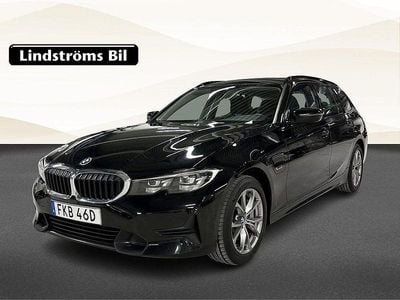 Begagnad BMW 330e Sport Line 184 HK (135 kW) 2021 Svart Kombi