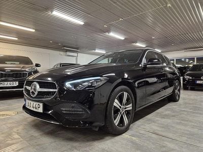 Begagnad Mercedes C300e Avantgarde 204 HK (150 kW) 2022 Svart Kombi