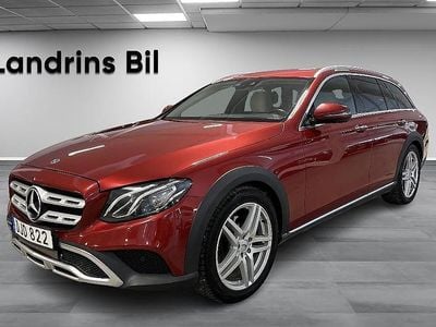 Begagnad Mercedes E220 All-Terrain 194 HK (142 kW) 2017 Röd Kombi