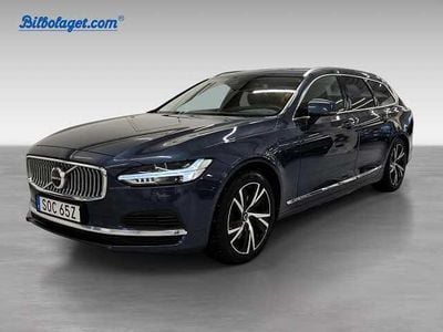 Begagnad Volvo V90 Inscription 341 HK (250 kW) 2021 Blå Kombi