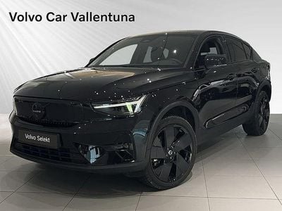 Svart Begagnad 2025 Volvo EC40 Performance SUV | 489 900 kr (Bra pris)