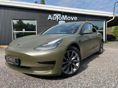 Begagnad Tesla Model 3 Standard Range Plus 190 kW (259 HK) 2019 Grå Sedan