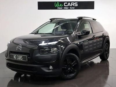 Svart Begagnad 2015 Citroën C4 Cactus PureTech Halvkombi | 89 900 kr (Marknadspris)