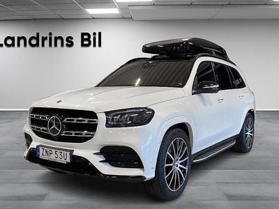 Vit Begagnad 2022 Mercedes GLS400 AMG line SUV | 909 000 kr (Marknadspris)