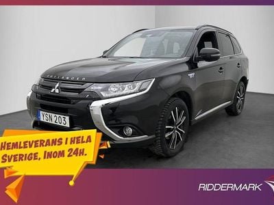 Svart Begagnad 2018 Mitsubishi Outlander SUV | 214 900 kr (Marknadspris)