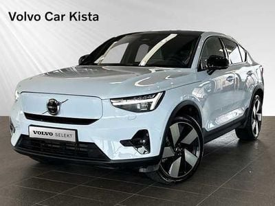 Ljusblå Begagnad 2024 Volvo EC40 Ultimate SUV | 449 800 kr (Bra pris)
