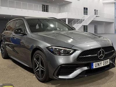 Grå Begagnad 2025 Mercedes C300 AMG line Kombi | 519 000 kr