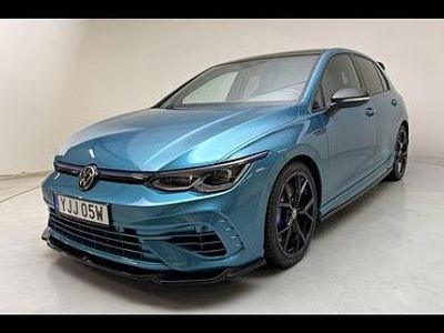 Metallic blå grön. Begagnad 2024 VW Golf VIII R Halvkombi | 459 900 kr (Marknadspris)