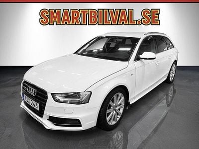 Vit Begagnad 2014 Audi A4 S-Line Kombi | 114 900 kr (Marknadspris)