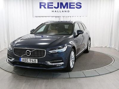 Begagnad Volvo V90 Inscription 151 HK (111 kW) 2017 Mörkblå (blå) Kombi