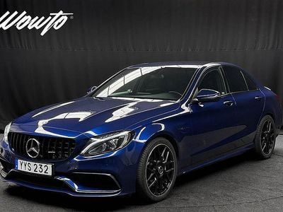 Blå Begagnad 2017 Mercedes C63 AMG AMG Sedan | 499 800 kr (Marknadspris)