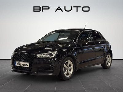 Begagnad Audi A1 Sportback 125 HK (91 kW) 2018 Svart Halvkombi