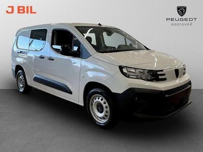 Vit (vit kaolin) Ny 2025 Peugeot Partner Minibuss | 387 375 kr (Lite dyr)