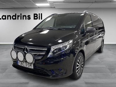 Svart (svart metallic obsidansvart) Begagnad 2020 Mercedes Vito Van | 399 000 kr