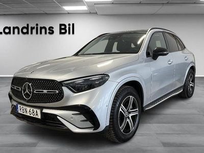 Begagnad Mercedes GLC300 AMG line 197 HK (144 kW) 2024 Hightech silver metallic SUV