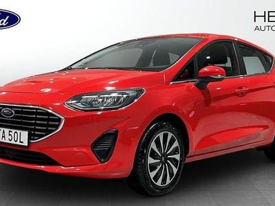 Röd Begagnad 2023 Ford Fiesta Titanium | 169 900 kr (Marknadspris)