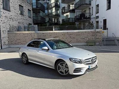 Silver Begagnad 2020 Mercedes E220 AMG line Sedan | 469 000 kr (Lite dyr)