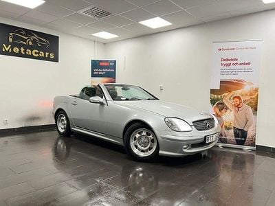 Begagnad Mercedes SLK200 163 HK (119 kW) 2001 Grå Cab