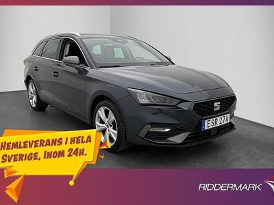 Grå Begagnad 2021 Seat Leon FR Sport Kombi | 204 900 kr (Marknadspris)