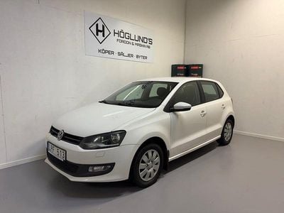 Begagnad VW Polo 90 HK (66 kW) 2011 Vit Halvkombi