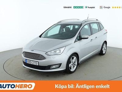 Grå Begagnad 2016 Ford C-MAX Titanium Minibuss | 119 000 kr (Lite dyr)